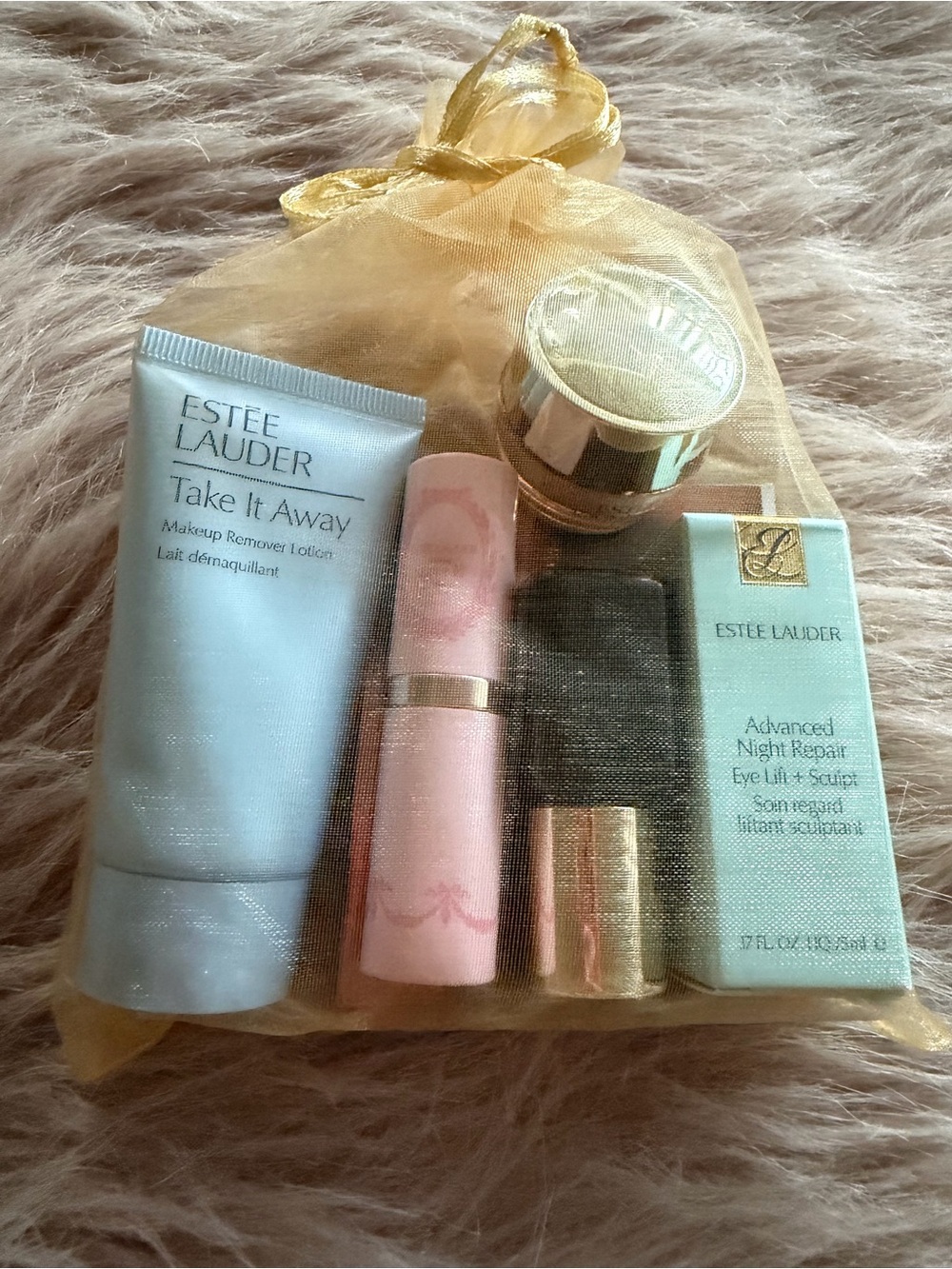 Estee Lauder Mini Skincare & Lip Set - 6pcs